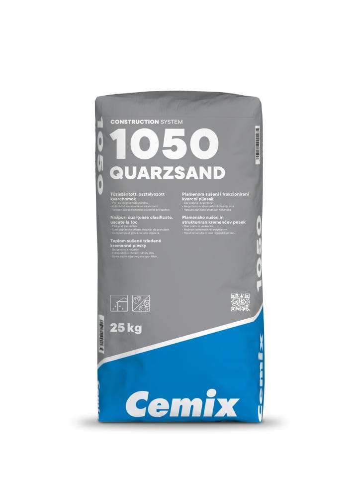 Quarzsand 1050 25 kg Cemix Akcija v trgovini Jager