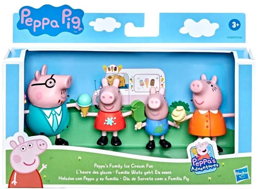 Hasbro Pujsa Pepa petčlanska družina Akcija v trgovini Mueller