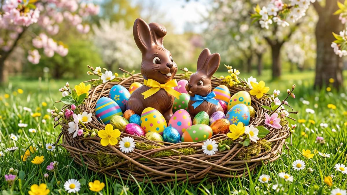 Sladkarije za najmlajše: Čokoladni zajčki in praline v velikih velikonočnih akcijah