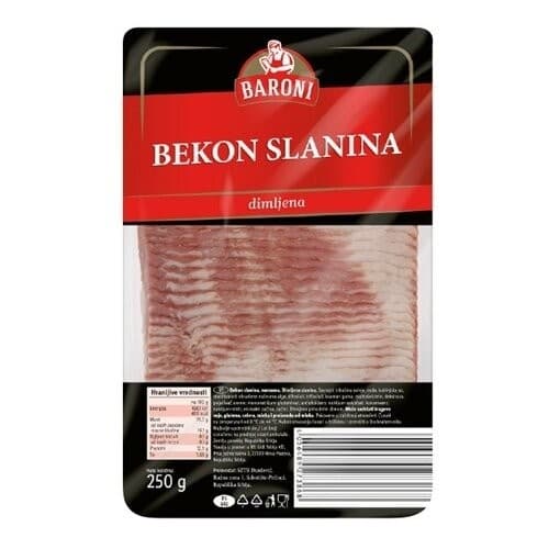 Baroni delikatesna dimljena slanina pribl. 0,4 kg Akcija v trgovini Lidl
