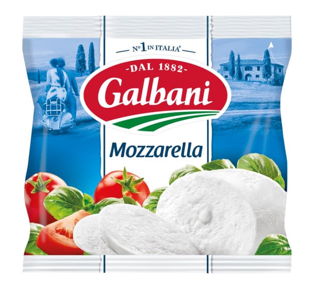 Mozzarella Galbani Akcija v trgovini Tuš