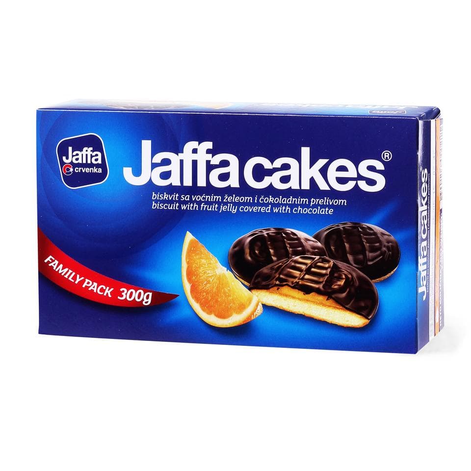 Biskvitno pecivo 300 g Jaffa Crvenka Akcija v trgovini Spar