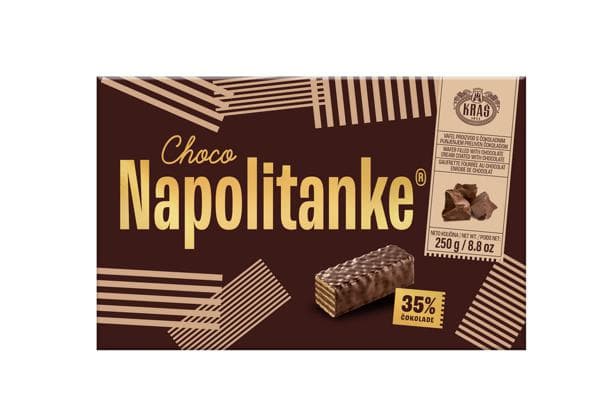 Čokoladne Napolitanke Kraš 250 g Akcija v trgovini Spar