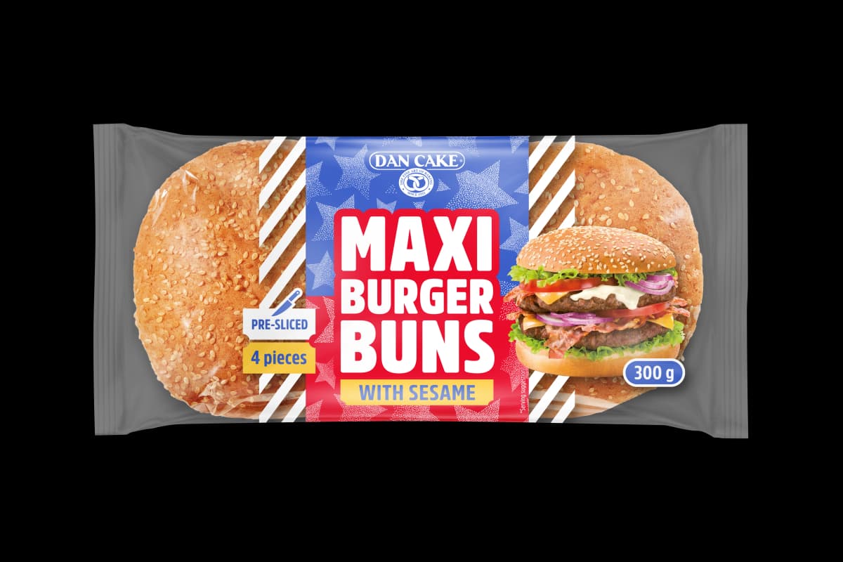Maxi Burger Kuhki 300 g Dan cake Akcija v trgovini Jager