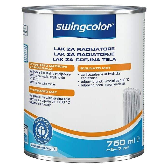 Lak za radiatorje 750 ml swingcolor Akcija v trgovini Bauhaus