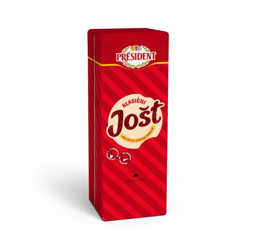 Sir Jošt 1 kg Ljubljanske mlekarne Akcija v trgovini Tuš