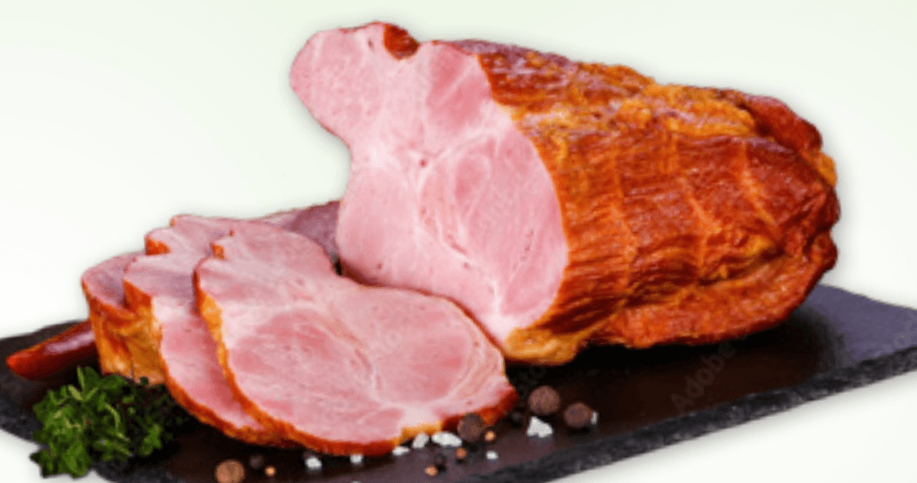 Prekajena šunka s kožo 1 kg Ave Akcija v trgovini Jager