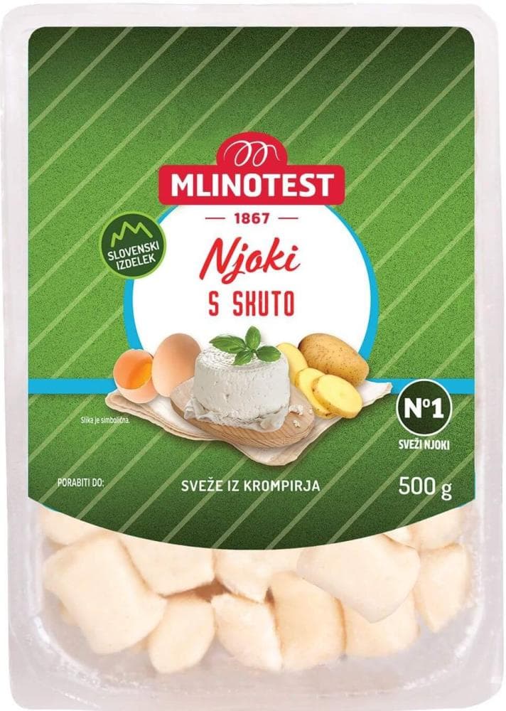 Njoki s skuto Mlinotest 500 g Akcija v trgovini E.Leclerc