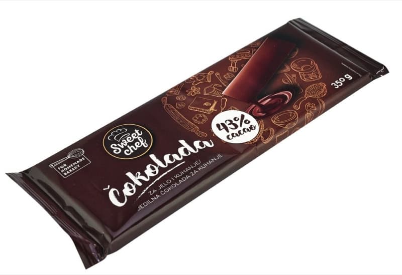 Čokolada za kuhanje Sweet Chef 350 g Sweet Chef Mercator Akcija v trgovini Mercator