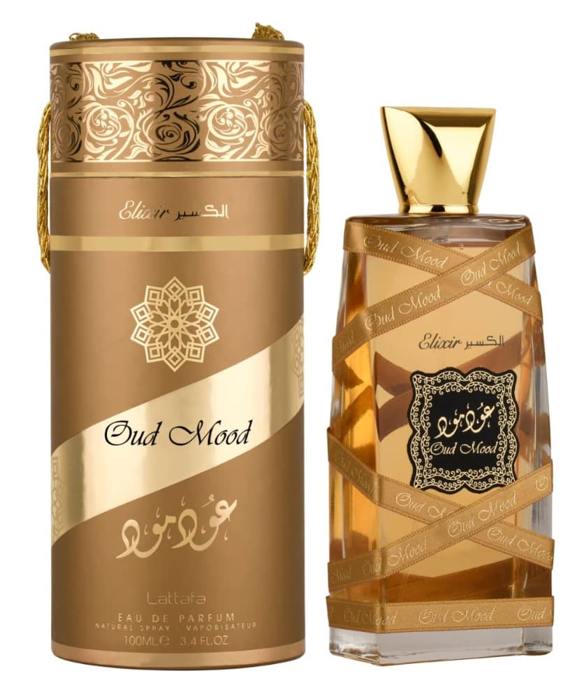Lattafa Oud Mood Elixir uniseks parfumska voda 100 ml Akcija v trgovini E.Leclerc