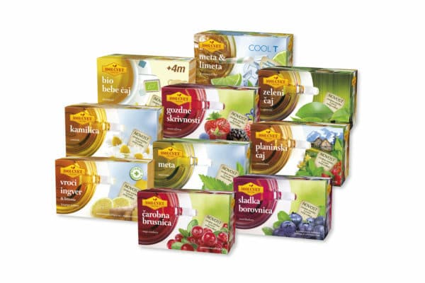 1001 cvet izbor čajev Akcija v trgovini Lidl