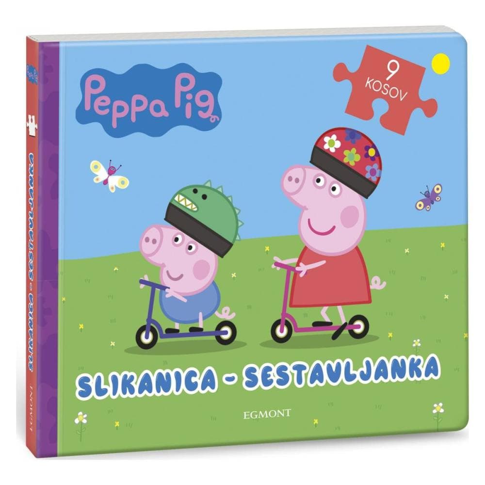 Sestavljanka z oblikami Pujsa Pepa Peppa Pig Akcija v trgovini Spar