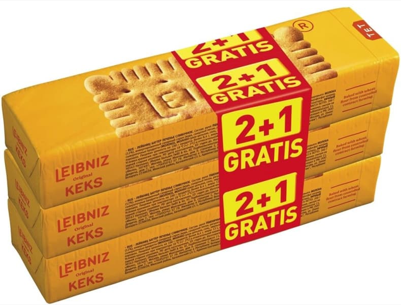 Keksi Leibniz 200 g Akcija v trgovini E.Leclerc