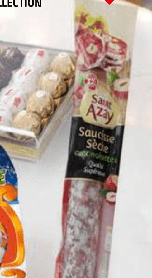 Suha salama z lešniki Saint Azay 250 g Akcija v trgovini E.Leclerc