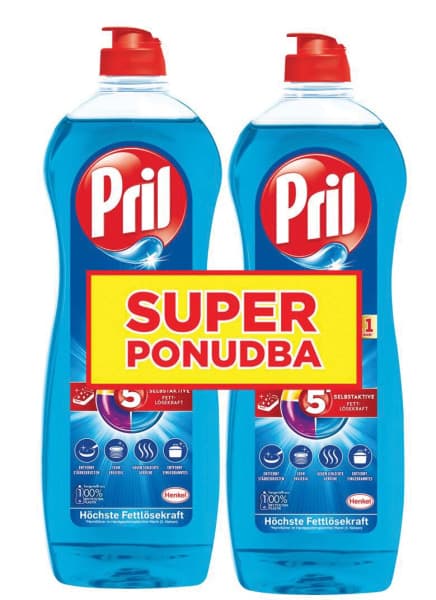 Detergent Pril Fresh 2 x 750 ml Akcija v trgovini Tuš