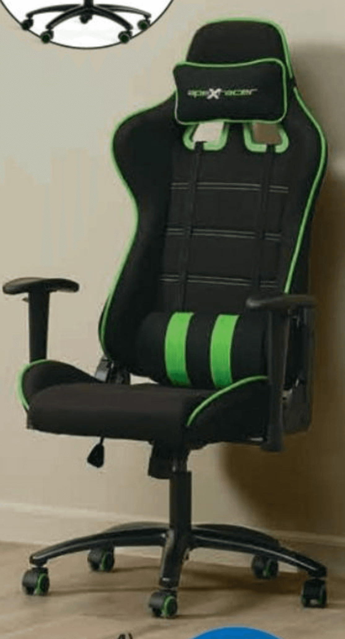 Gaming stol Lambjerg Š69xV129-139xG56 cm Akcija v trgovini Jysk