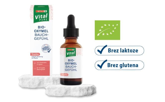 Vital Pure Bio-Oxymel kapljice za trebuh 56 g Akcija v trgovini Spar