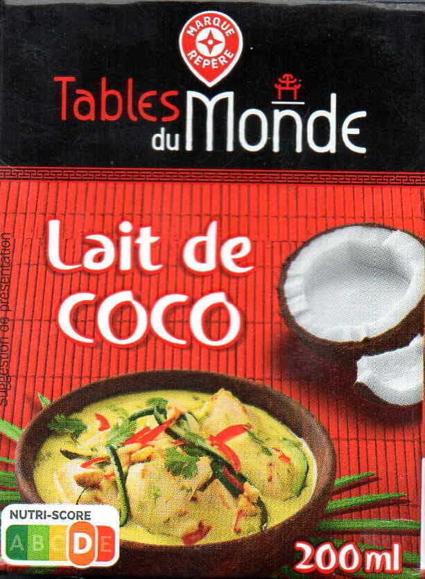 Kokosov napitek Tables du Monde 200 ml Akcija v trgovini E.Leclerc