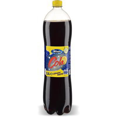 Blues pijača Cola z okusom limone 1,5 l Akcija v trgovini Eurospin