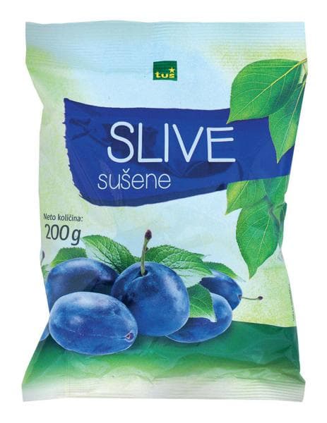 Suhe slive Tuš 200 g Akcija v trgovini Tuš