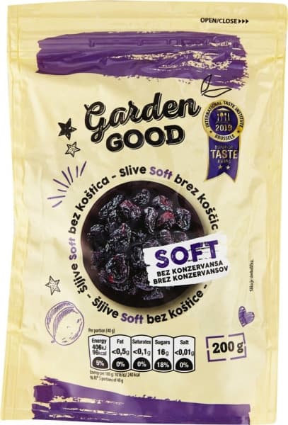 Garden Good suhe slive 200 g Akcija v trgovini Mercator
