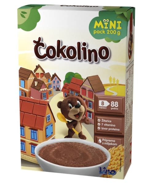 Čokolino Lino 200 g Akcija v trgovini Mercator