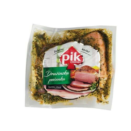 Družinska pečenka Pik cena za kg Akcija v trgovini Mercator