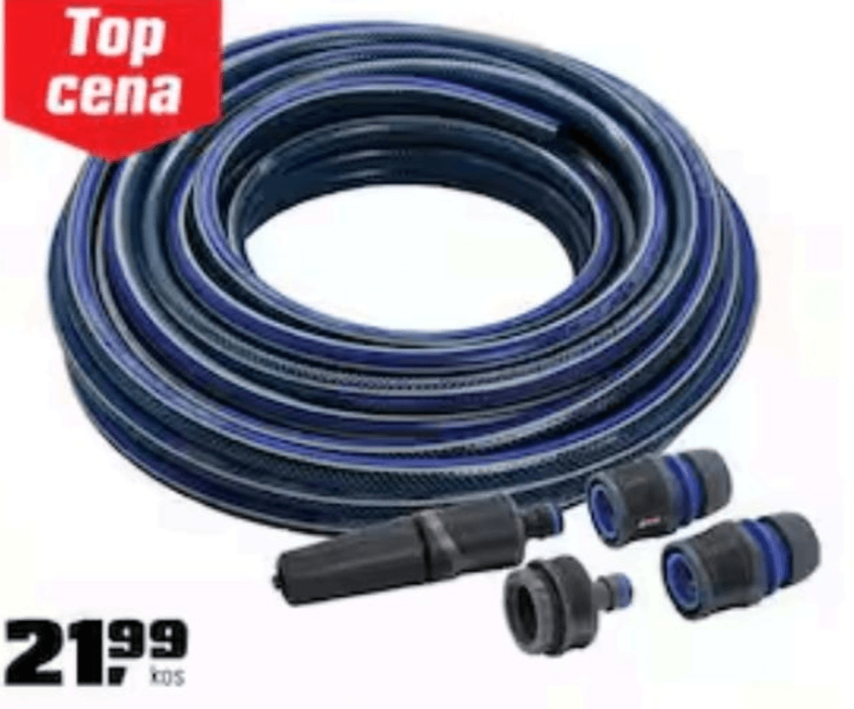 Vrtna cev LUX-TOOLS 20 m Akcija v trgovini Obi