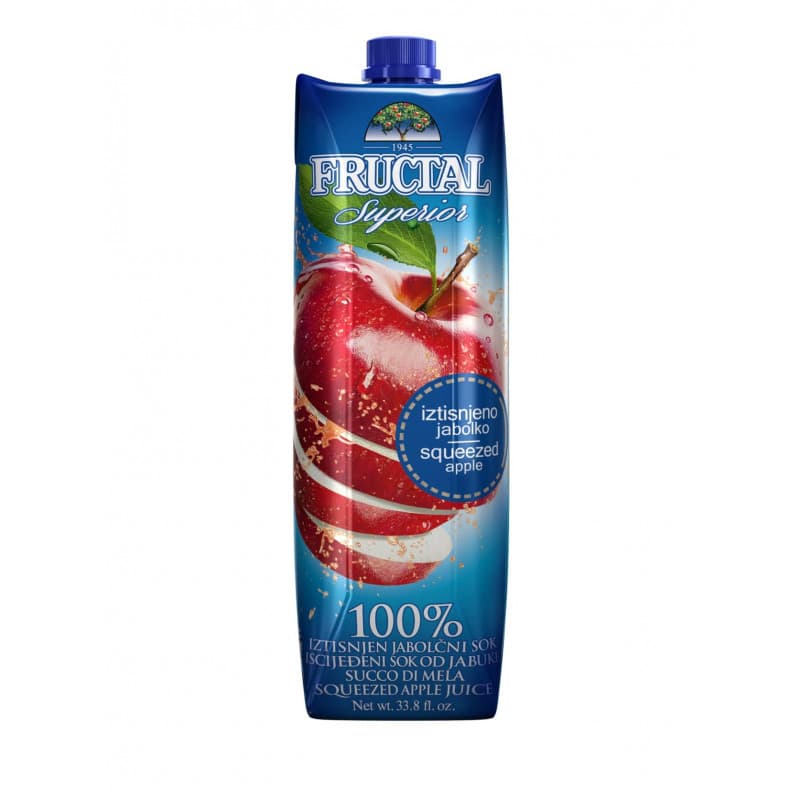 100% sadni sok Fructal Superior 1 l Akcija v trgovini E.Leclerc