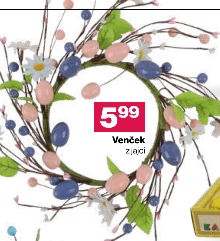 Venček Akcija v trgovini Mercator