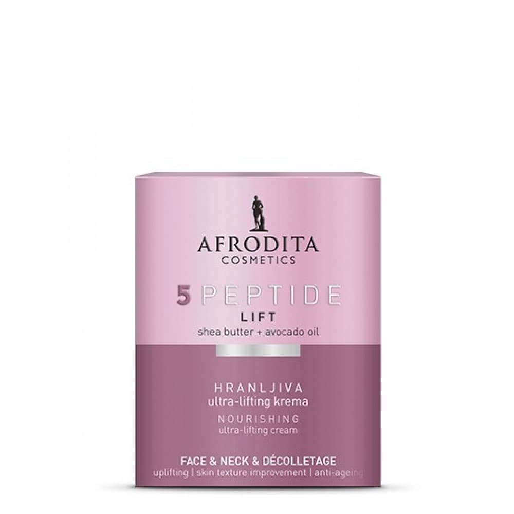 Afrodita 5 Peptide Lift krema za obraz 50 ml Akcija v trgovini Spar
