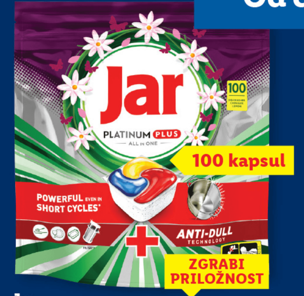 Jar Kapsule Platinum Plus 100 kapsul Akcija v trgovini Lidl