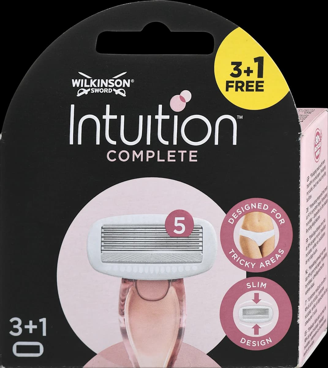 Wilkinson Sword Intuition nadomestne britvice 4 kosi Akcija v trgovini Dm
