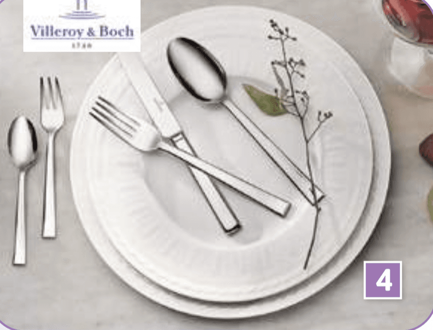 Villeroy & Boch jedilni pribor 30/1 Akcija v trgovini E.Leclerc