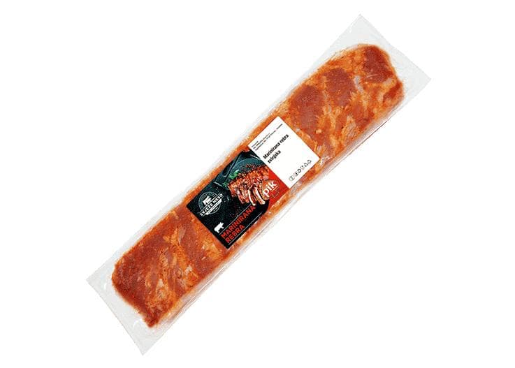 Svinjska rebra grill Pik Pik Vrbovec Plus Akcija v trgovini Mercator
