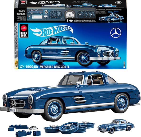 Brick Shop Premium Mercedez-Benz 300 SL Hot Wheels Akcija v trgovini E.Leclerc