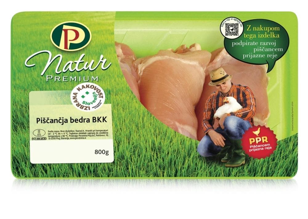 Piščančja bedra 800 g PP Natur Akcija v trgovini Mercator