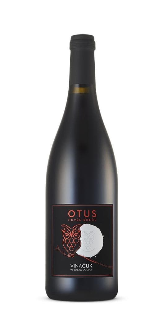 Kakovostno vino ZGP Otus rdeče "Čuk" Akcija v trgovini E.Leclerc