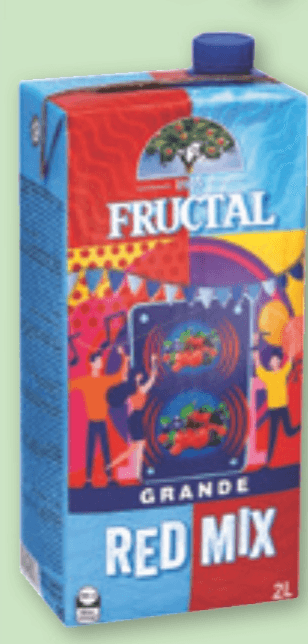 NAPITEK Fructal 2 l Akcija v trgovini Spar