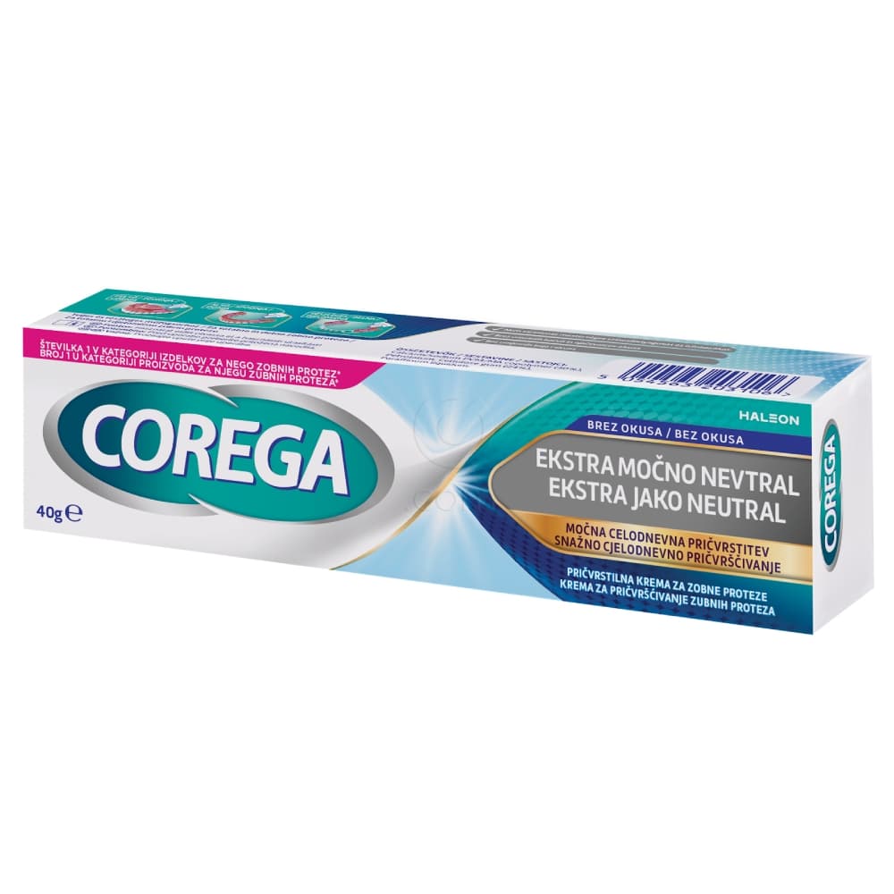 Corega Pričvrstilna krema za zobno protezo 40 g Akcija v trgovini Lidl