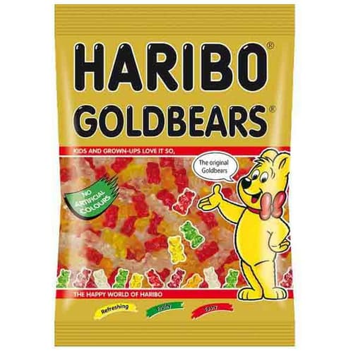 Medvedki Haribo Goldbears 185 g Akcija v trgovini Jager