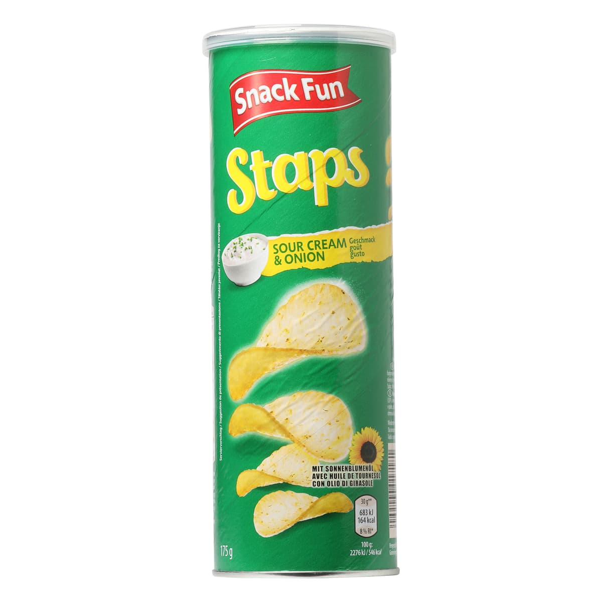 Snack Fun Čips v tulcu 175 g Akcija v trgovini Hofer