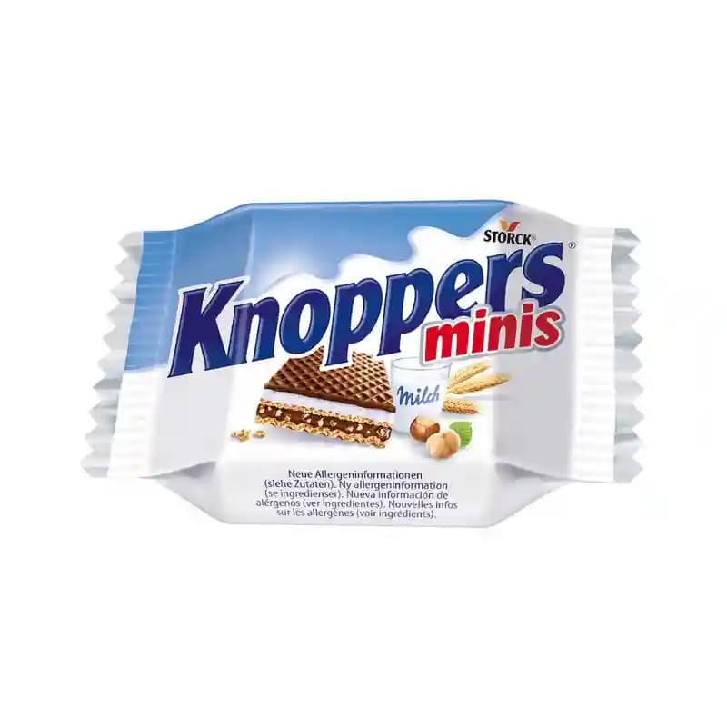 Mini napolitanke Knoppers 200 g Akcija v trgovini E.Leclerc