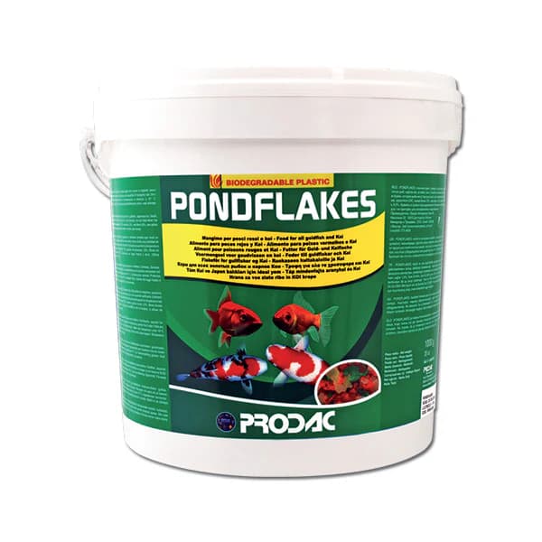 Hrana za ribniške ribe Prodac Pondflakes 1kg Akcija v trgovini Mr. Pet