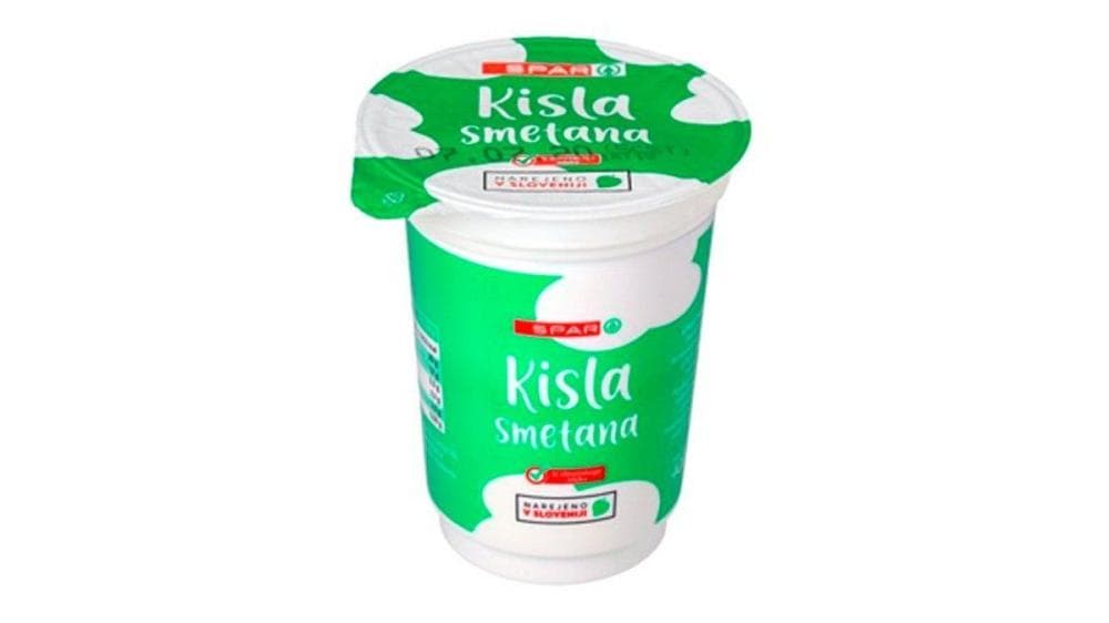 Kisla smetana 180 g Mlekarna Celeia Akcija v trgovini Spar