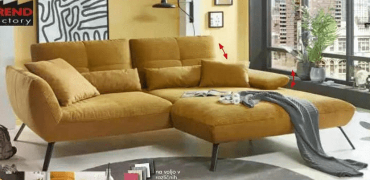 Sedežna garnitura TREND factory Akcija v trgovini Dipo