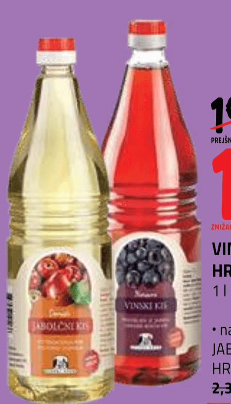 Renški Hram vinski kis 1 l Akcija v trgovini E.Leclerc