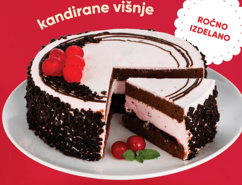 Slaščice SPAR višnjeva torta 1000 g Akcija v trgovini Spar