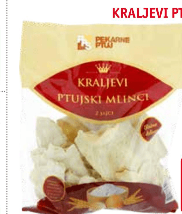 Kraljevi ptujski mlinci z jajci 400 g Akcija v trgovini Jager