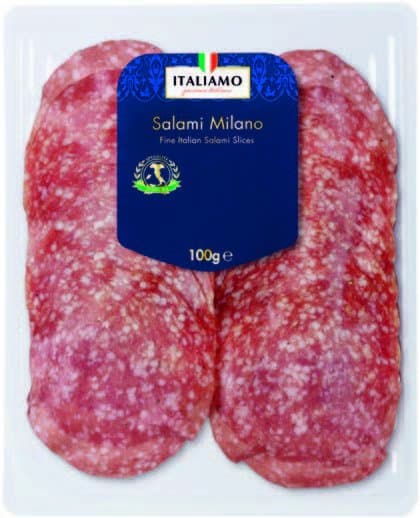 Italiamo suha salama Milano 100 g Akcija v trgovini Lidl